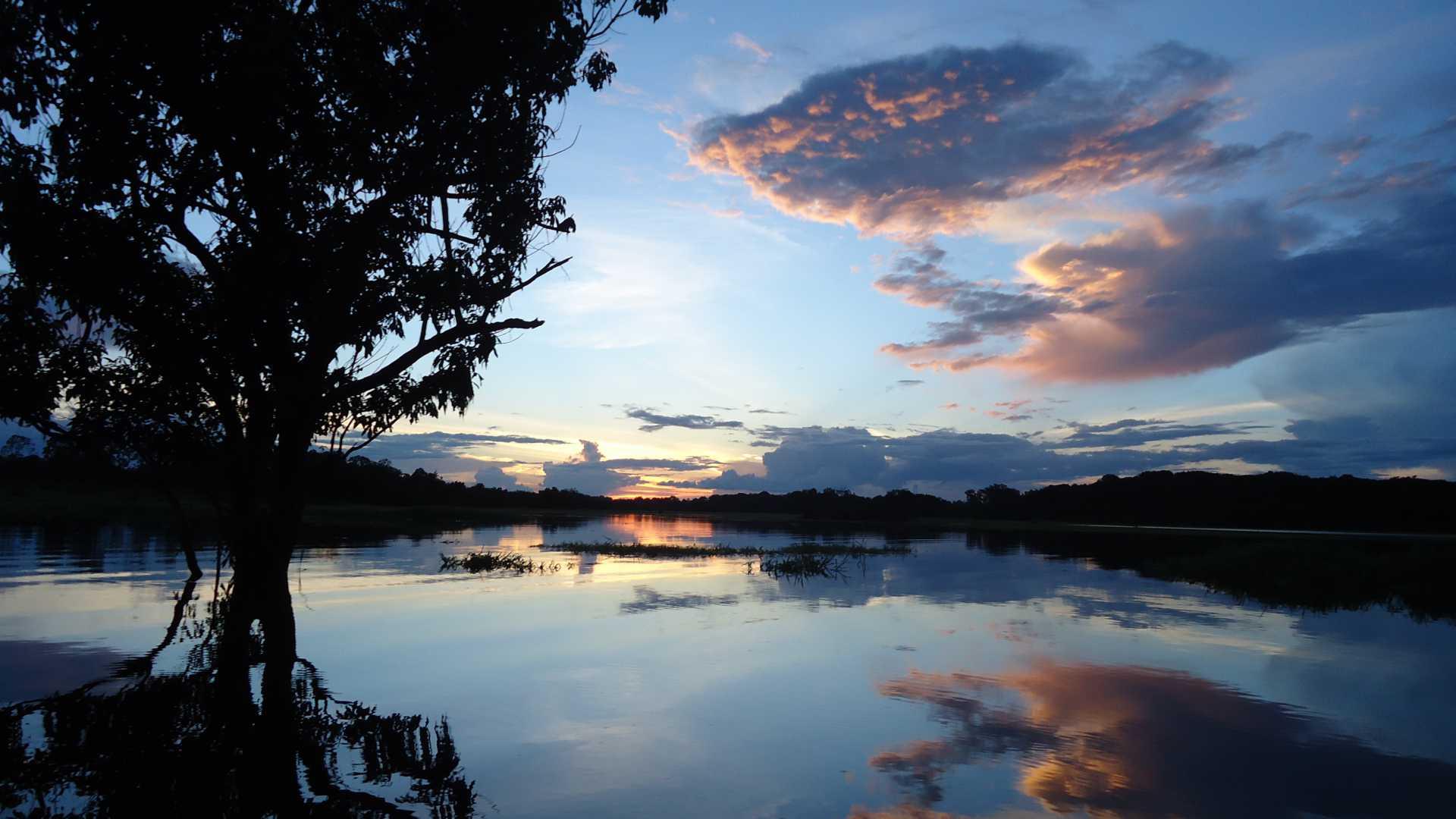 Amazone River Clouds