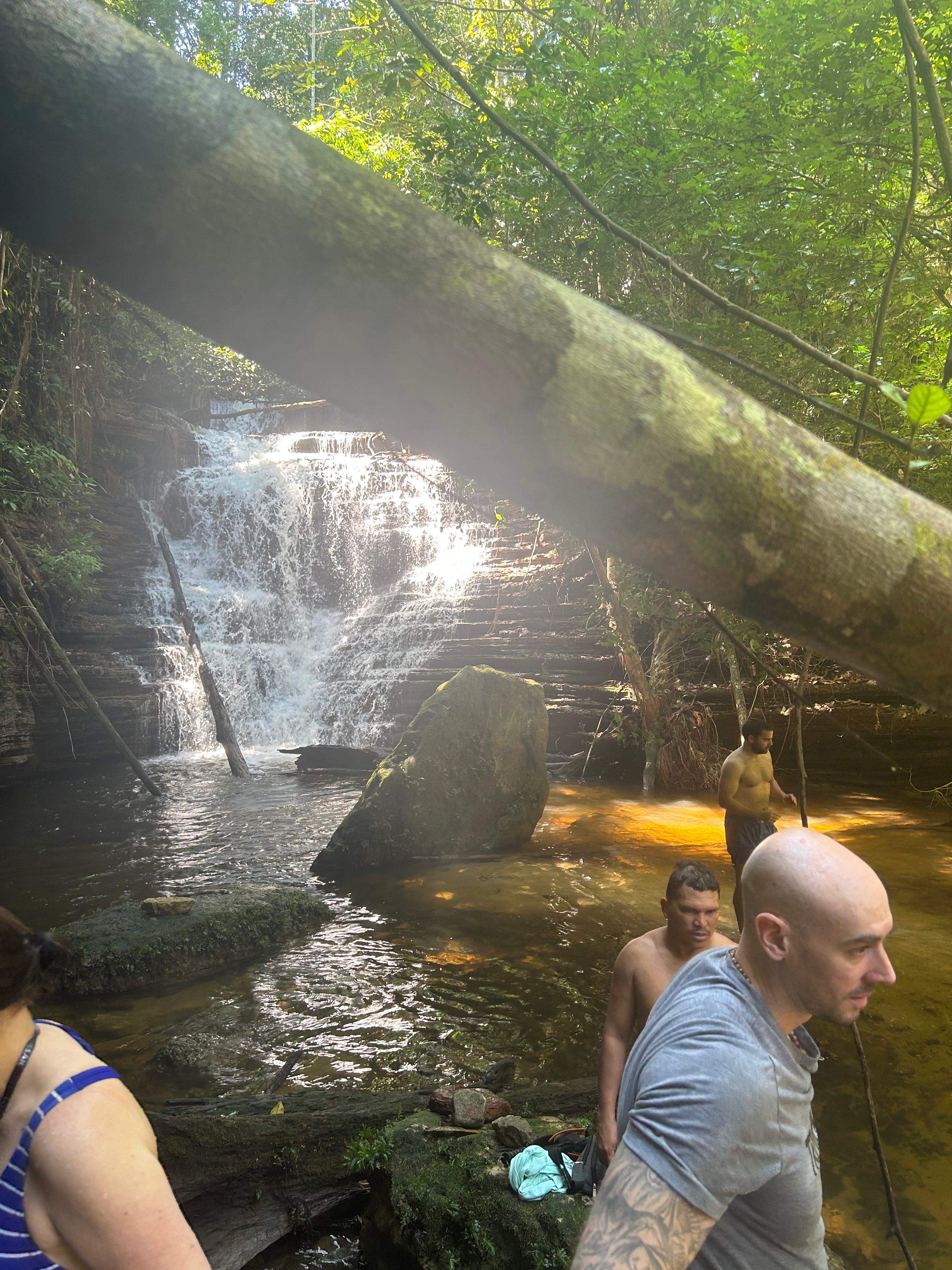 Kayak Tour in the Amazon With Waterfall