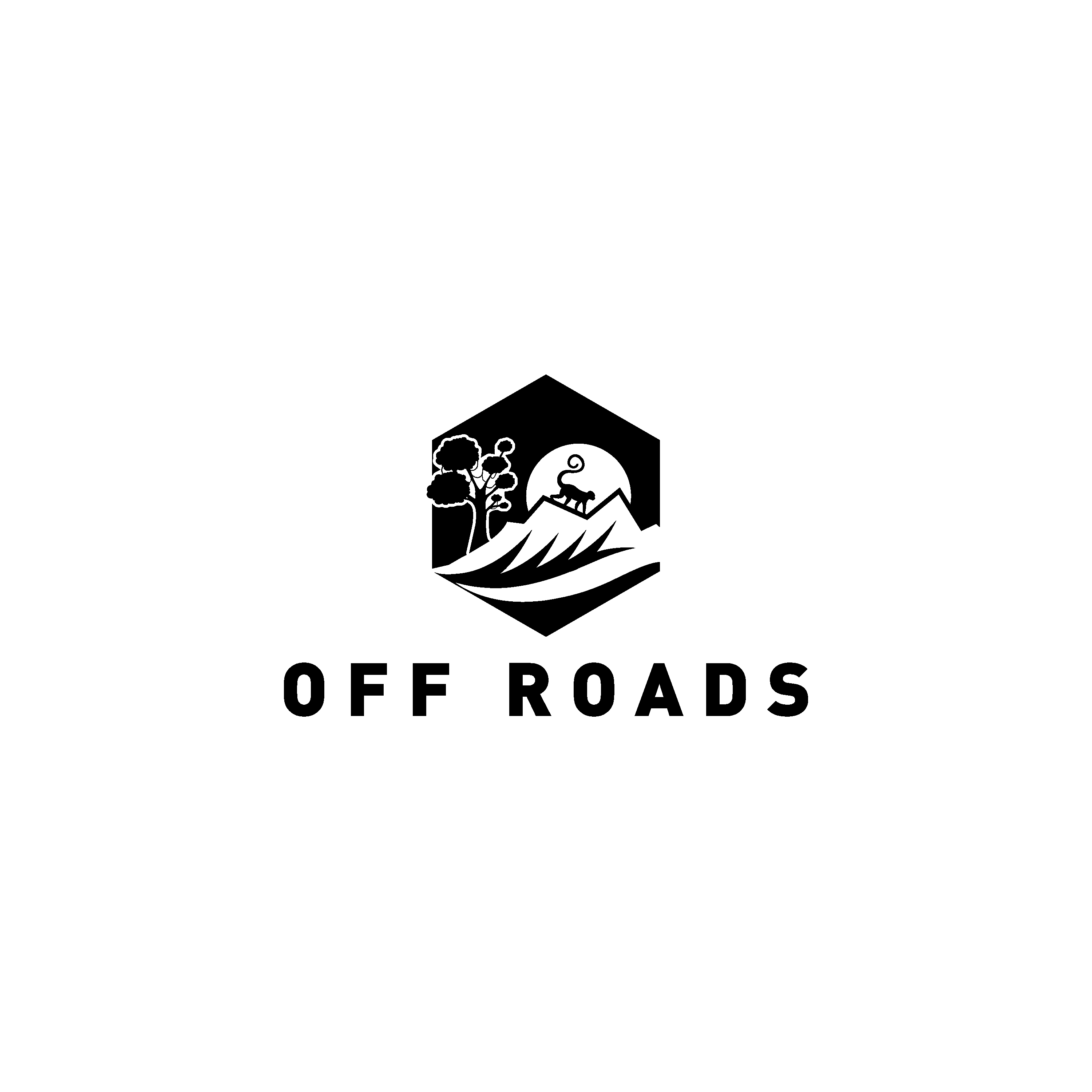 Off Roads Logo Black